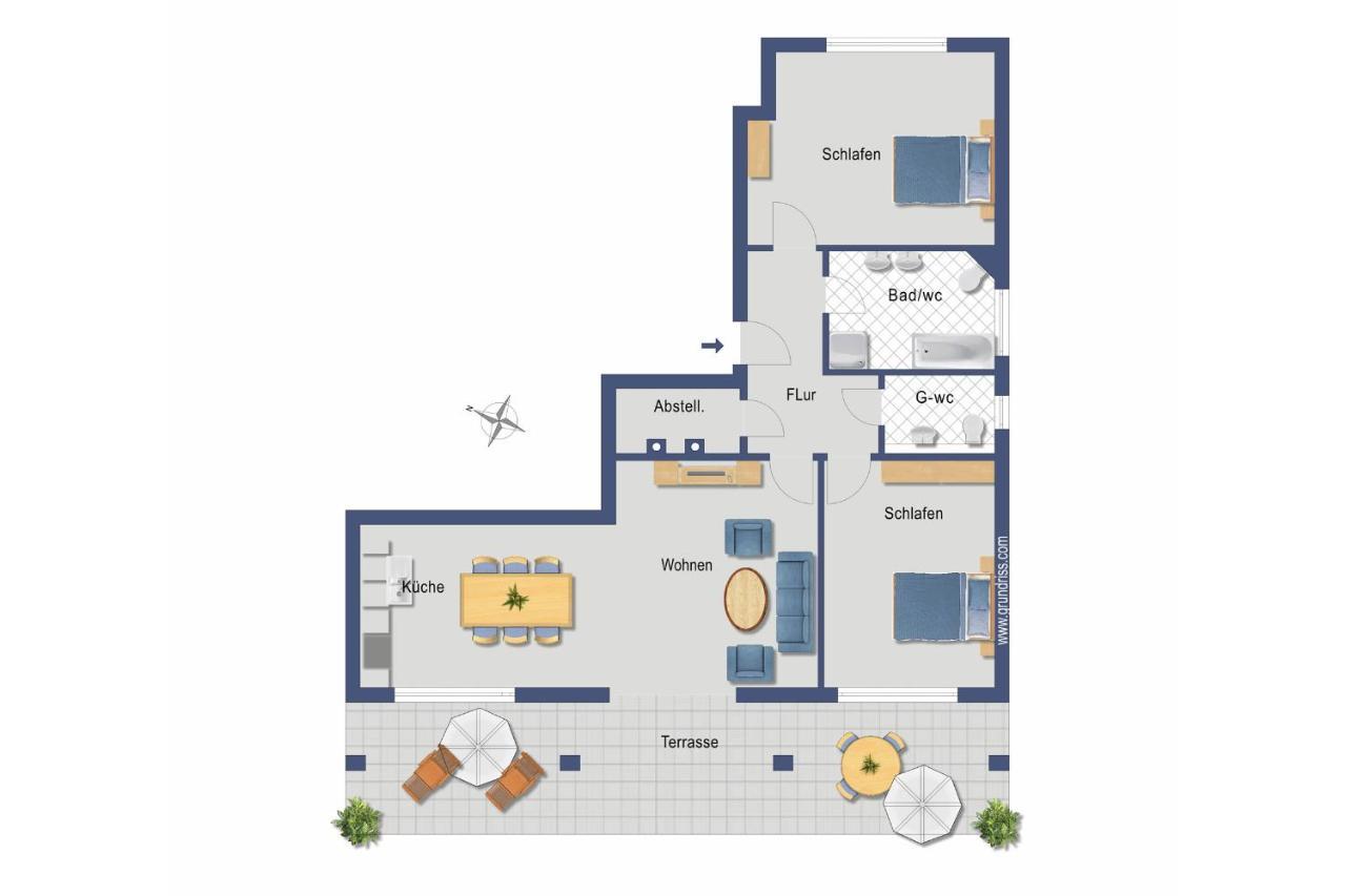 Villa Kaja Wohnung Kaiserbad コルスヴァント エクステリア 写真